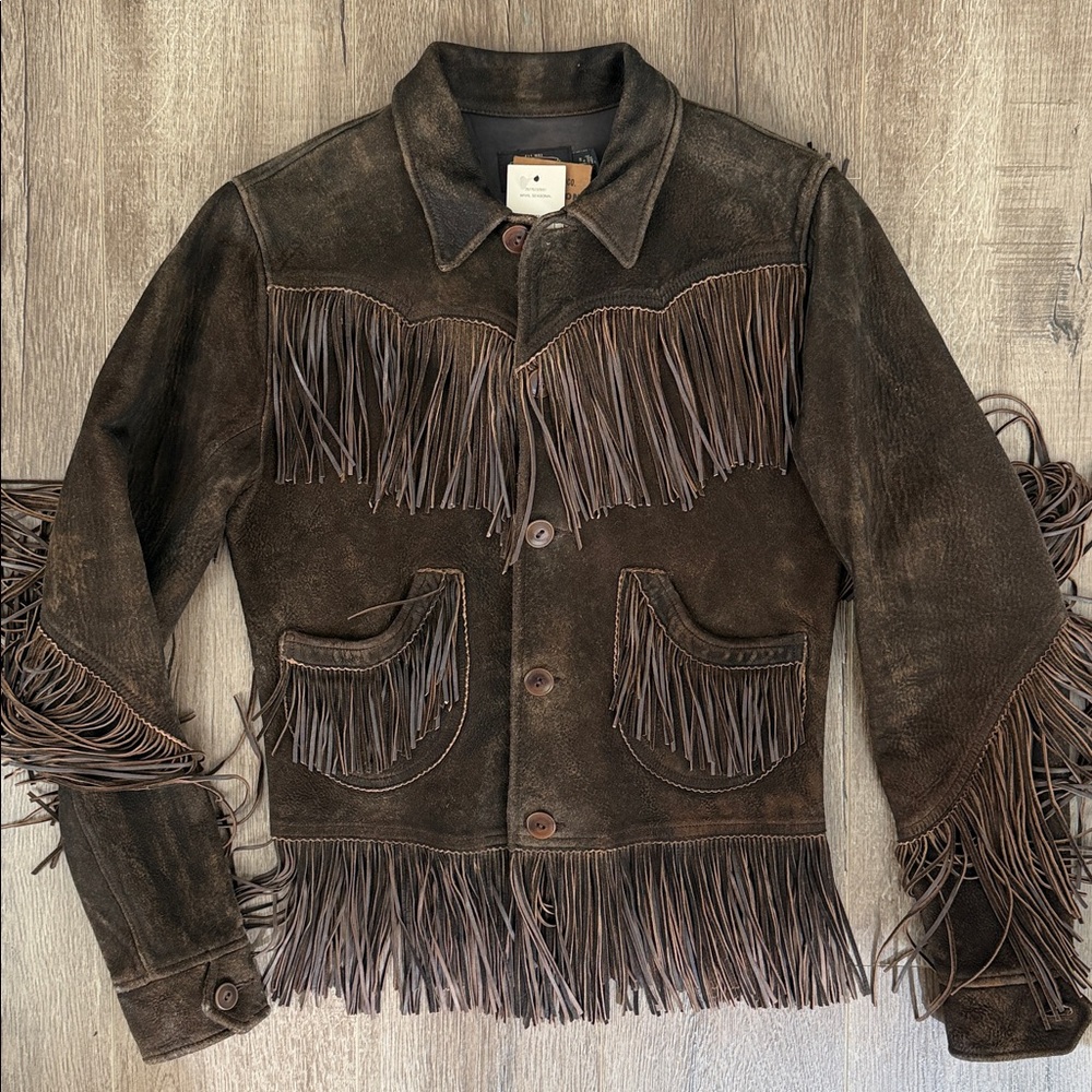 Ralph Lauren Double RL fringed jacket - Picture 5 of 13